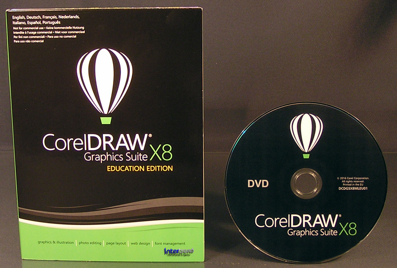 Corel Draw Graphics Suite X8 Vollversion Box + CD, Cliparts VBA